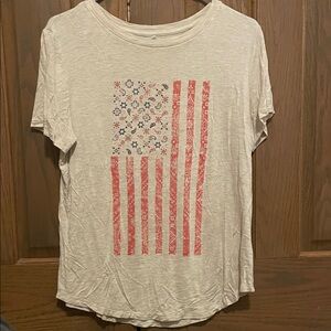 Maurices Cream Casual Tee